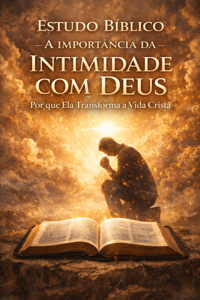 Estudo Bíblico sobre a Intimidade com Deus – Por que Ela Transforma a Vida Cristã
