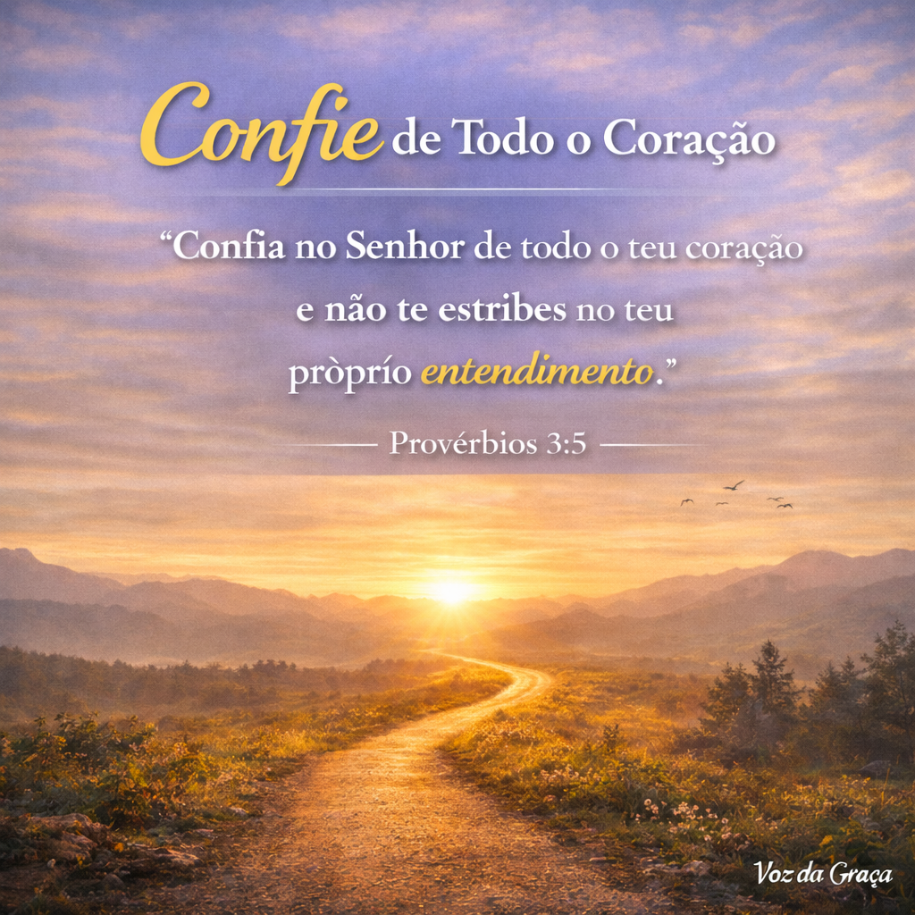 caminho de fé e confiança