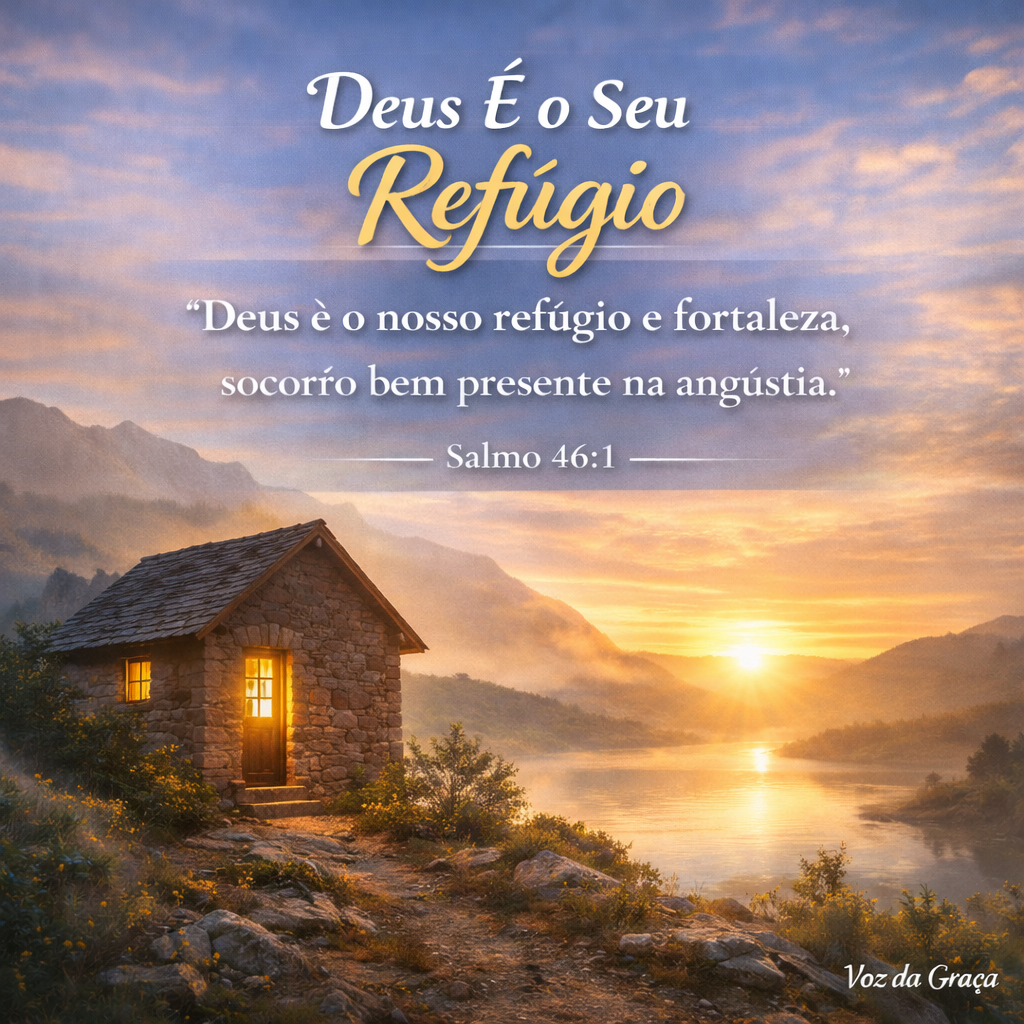 deus é o seu refúgio