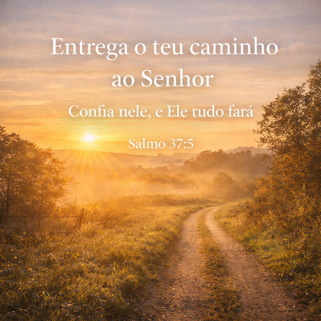 entrega o teu caminho ao senhor