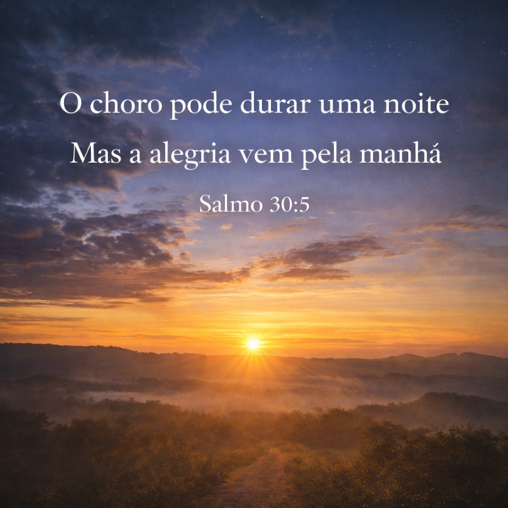 o choro pode durar uma noite