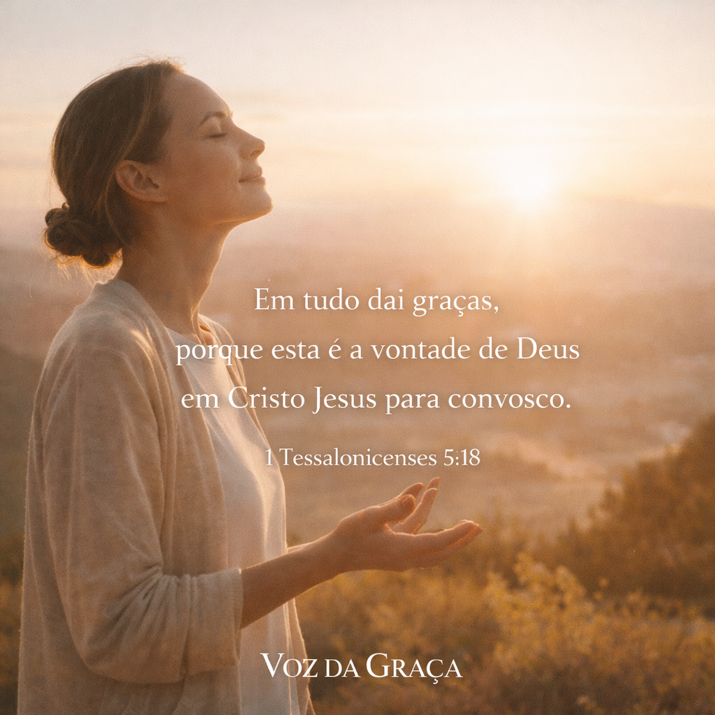 Seja grato em todo tempo