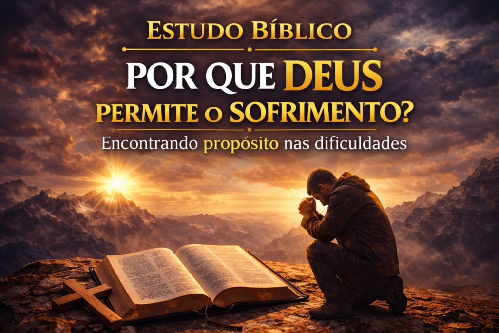Estudo bíblico sobre sofrimento e fé