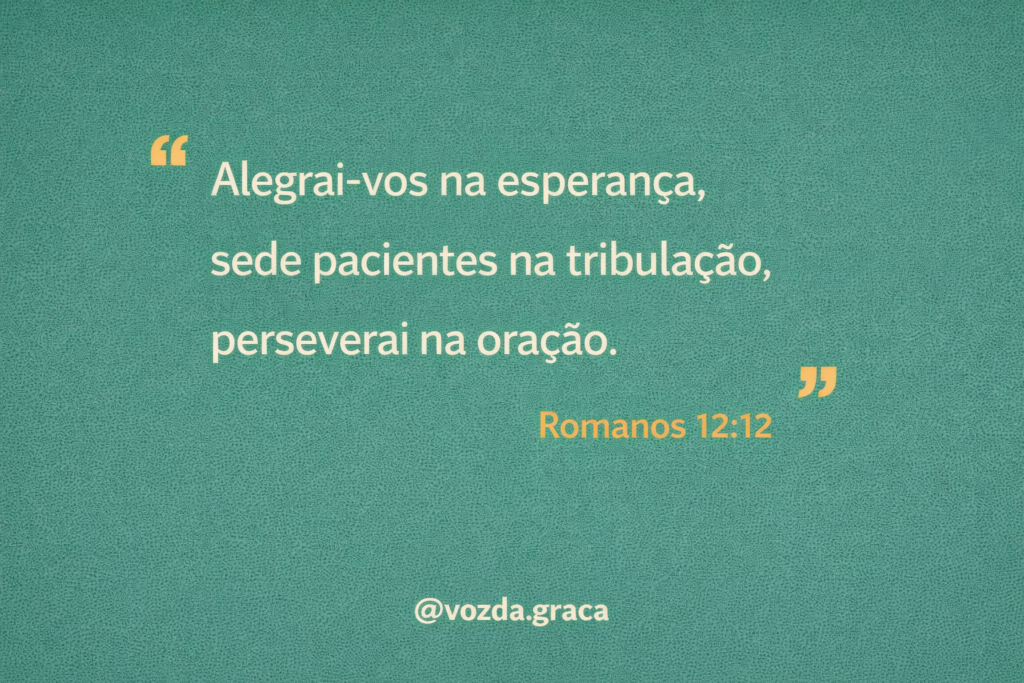 Como permanecer firme em tempos difíceis