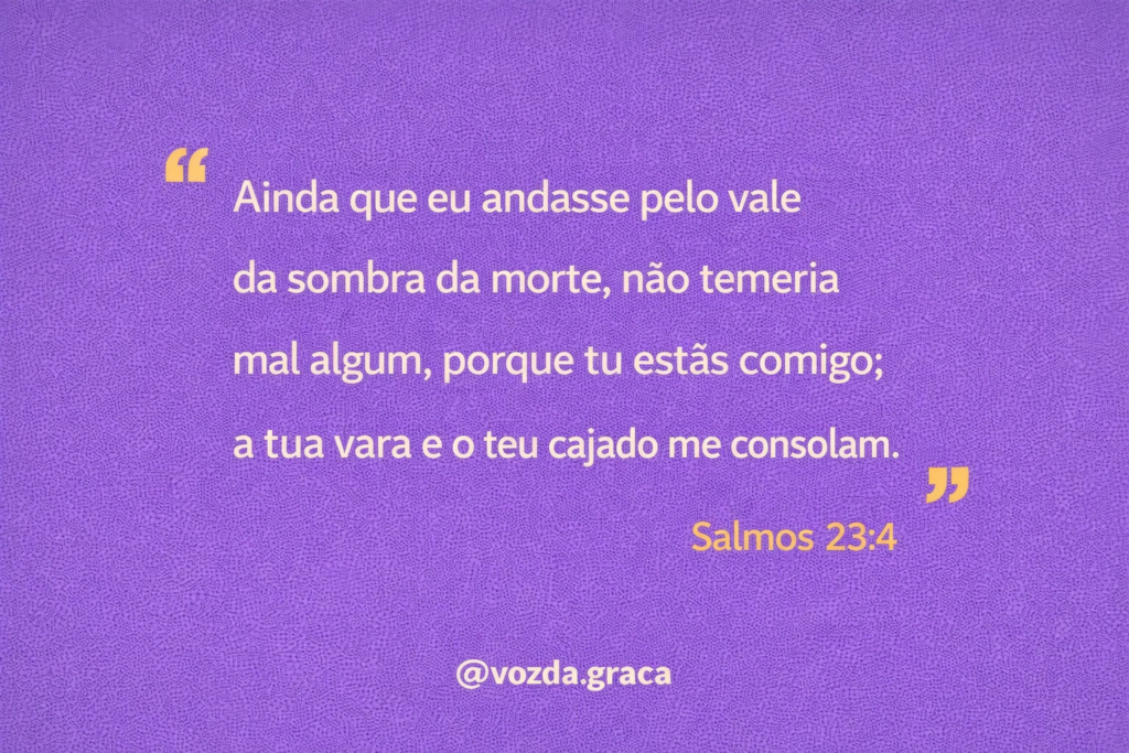 Deus está com você nos momentos mais difíceis