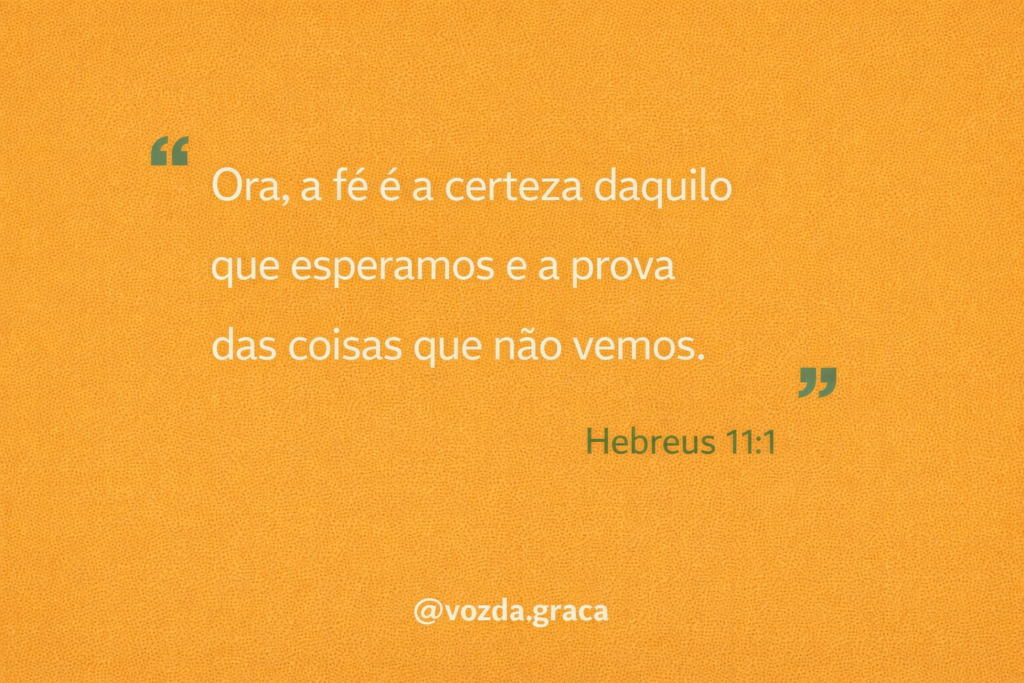 O que é fé de verdade