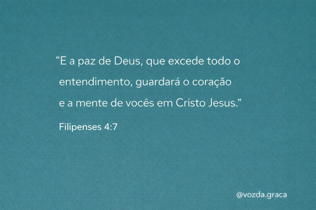 A Paz que Guarda o Coração