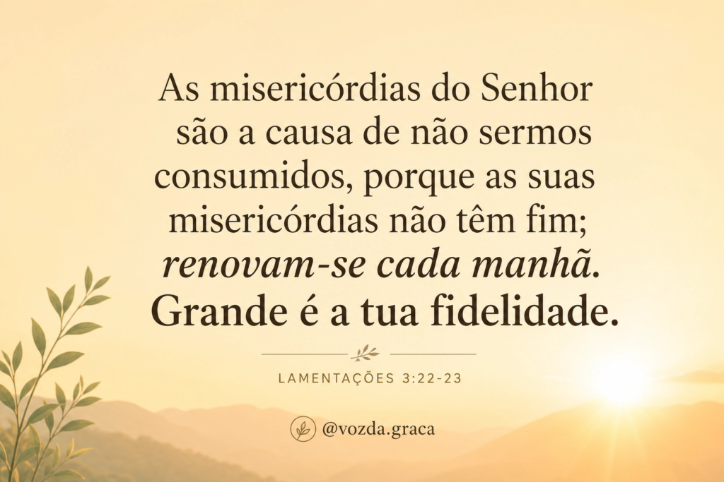 A Graça que nos Dá uma Nova Chance