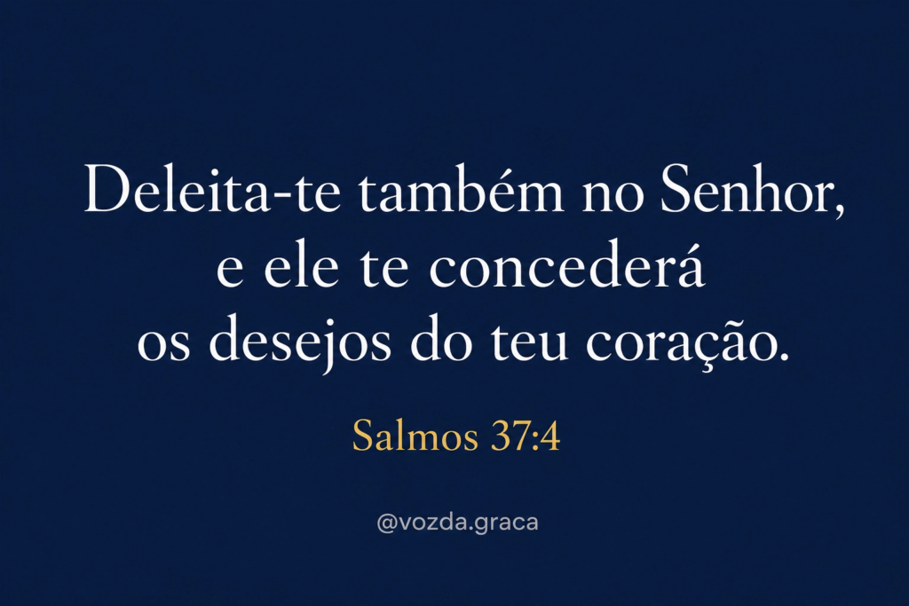 Deleita-te no Senhor