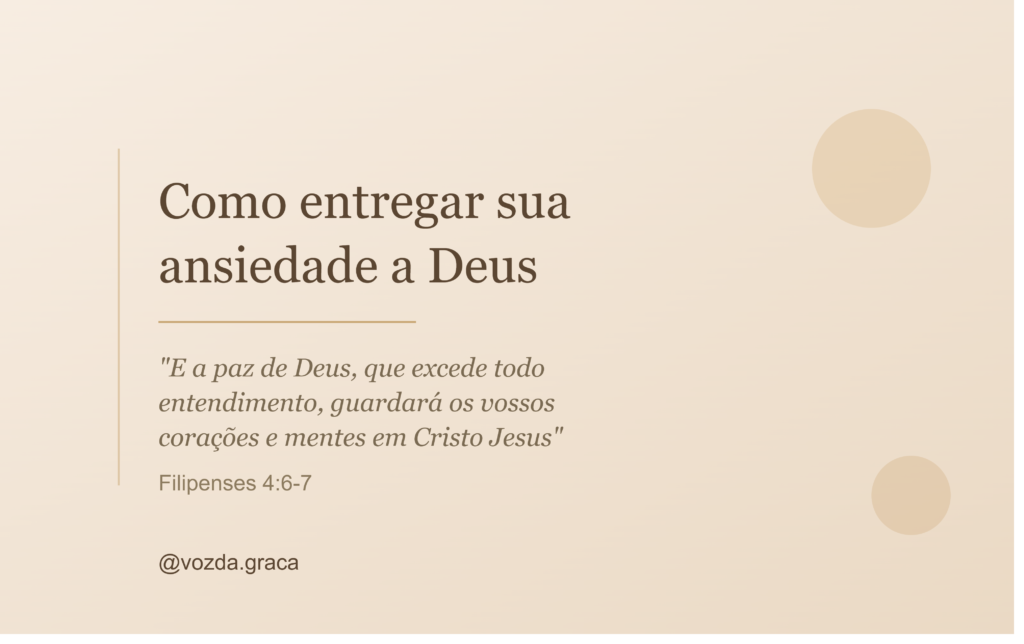Ansiedade e Paz