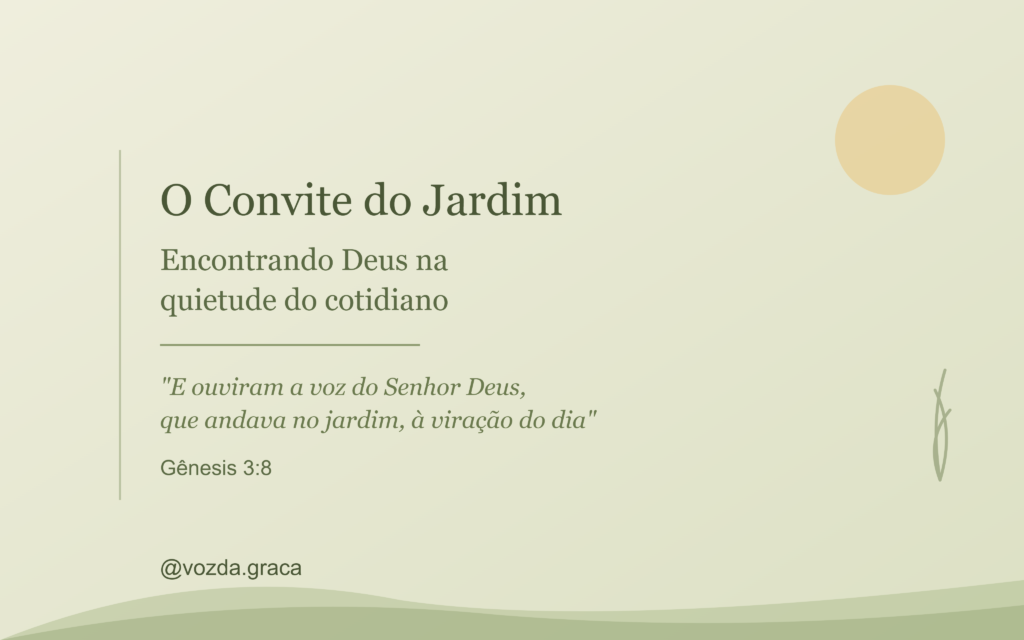 encontrando Deus na quietude do cotidiano