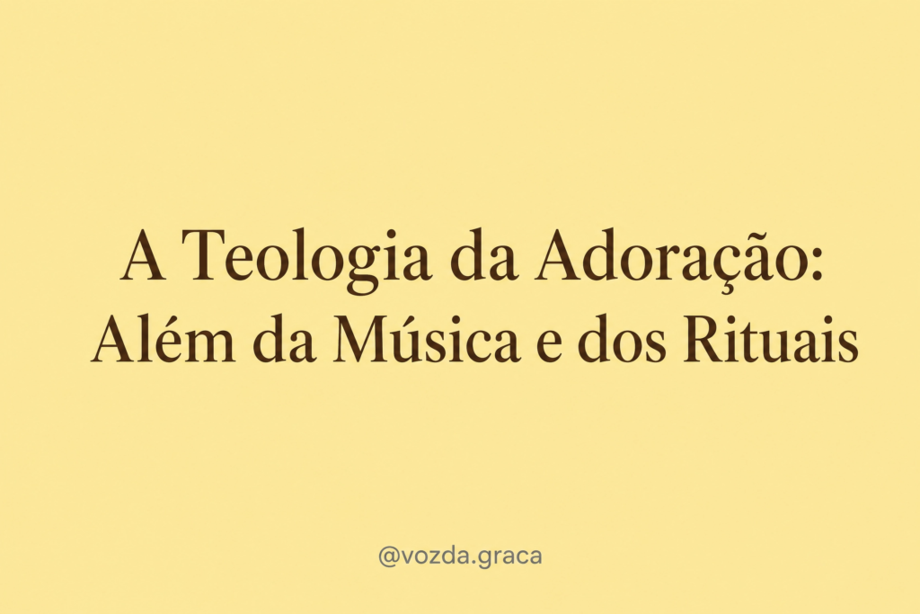 Além da Música e dos Rituais