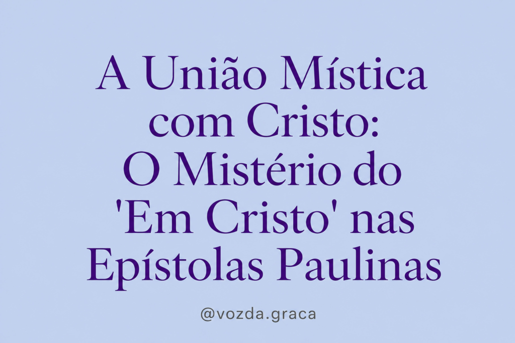 Em Cristo