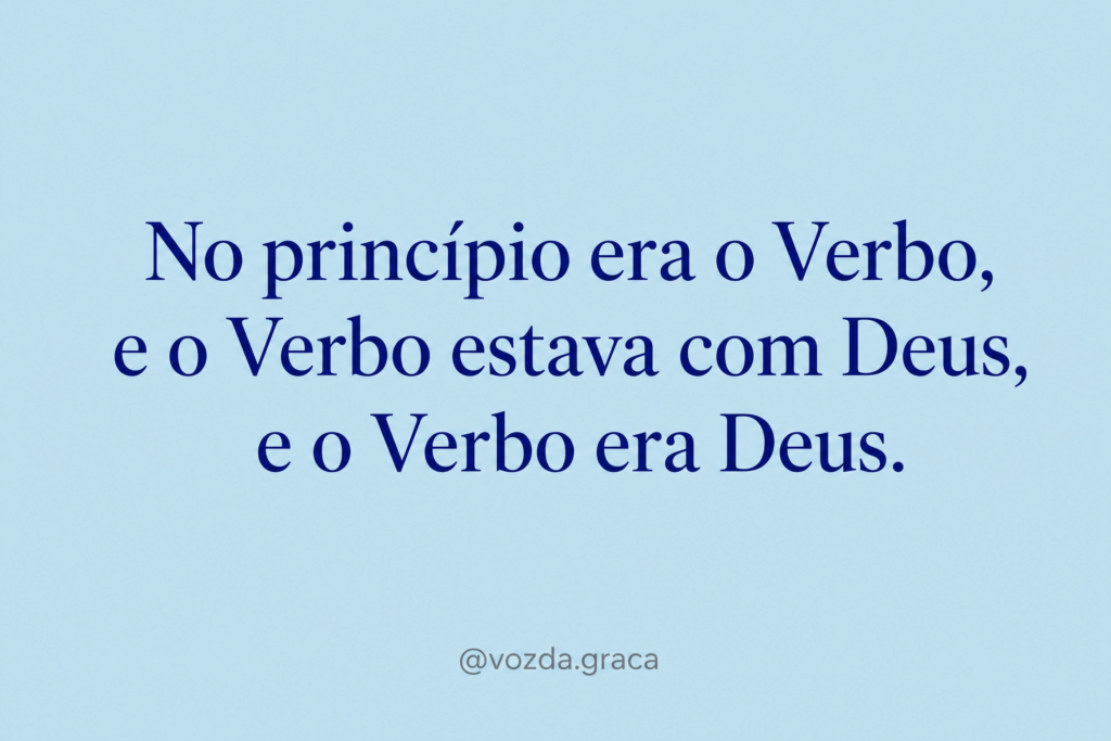 Jesus é o Principio