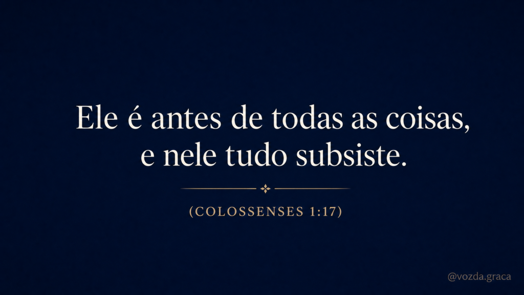 A Supremacia de Cristo
