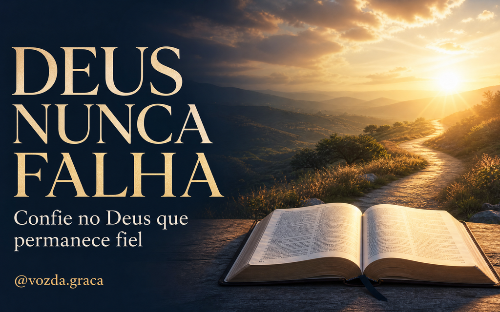 Deus nunca falha
